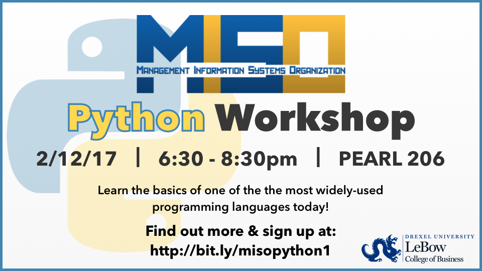 MISO Python Event Ad